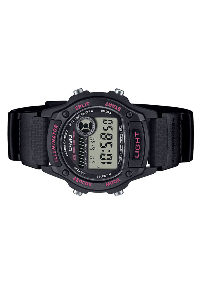 Casio W-220H-1A2 Digital Rubber Strap Watch for Men-Watch Portal Philippines