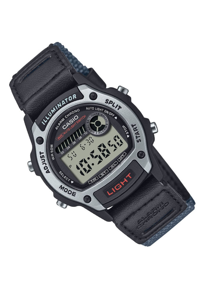Casio W-220HF-8A Digital Leather Strap Watch for Men-Watch Portal Philippines