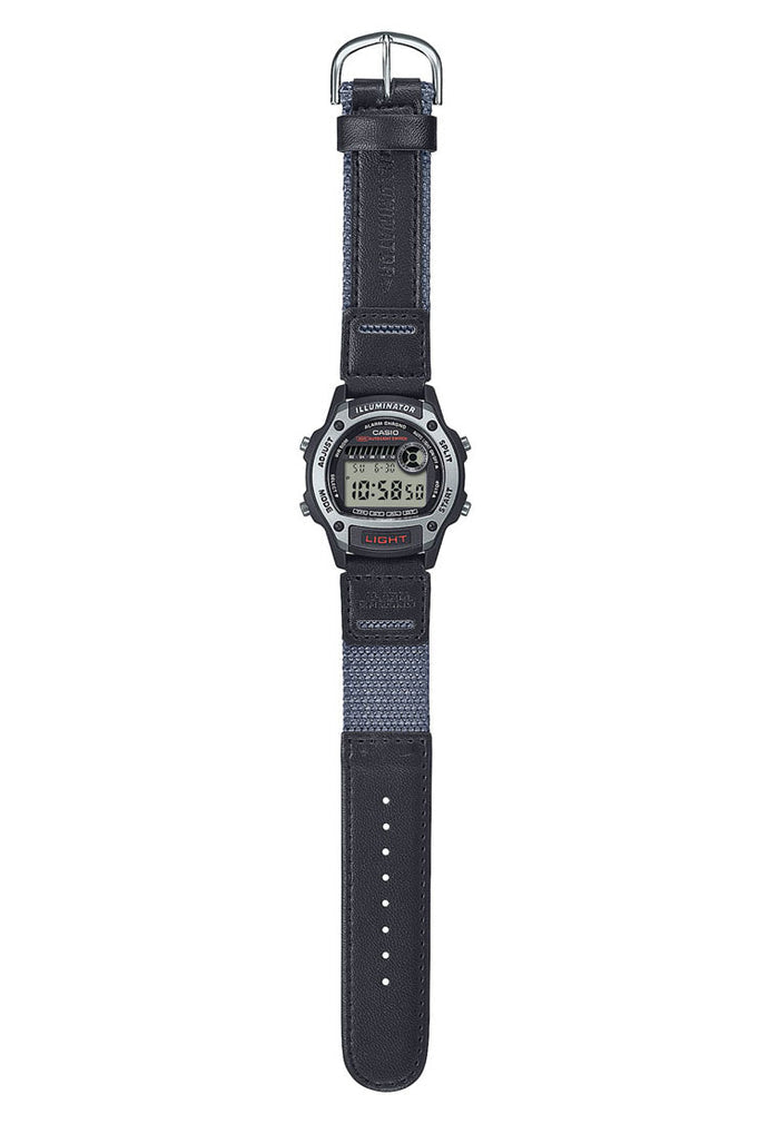 Casio W-220HF-8A Digital Leather Strap Watch for Men-Watch Portal Philippines