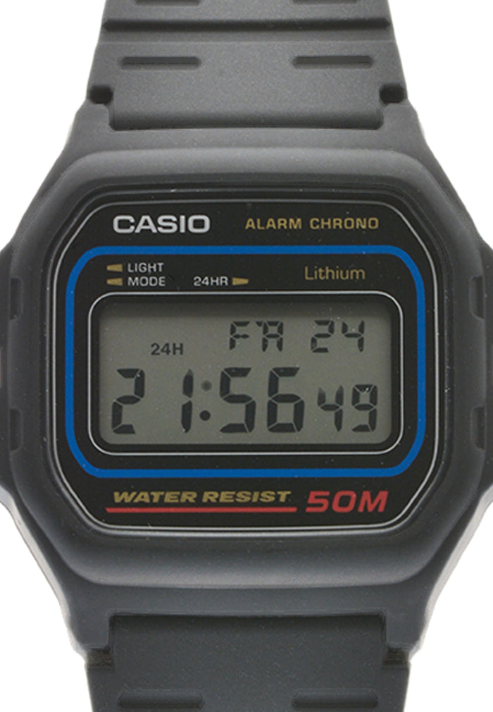 Casio W-59-1VQD Digital Rubber Strap Watch For Men-Watch Portal Philippines