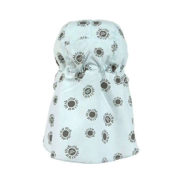 Casquette protège nuque anti-UV Lässig - Soleil vert écume - Lilinappy