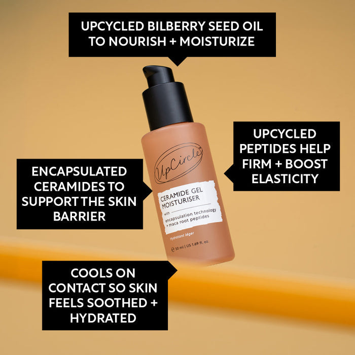 Ceramide Gel Moisturizer With Maca Root Peptides