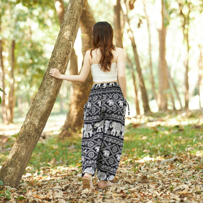 Chain elephant harem pants - Lannaclothesdesign Shop