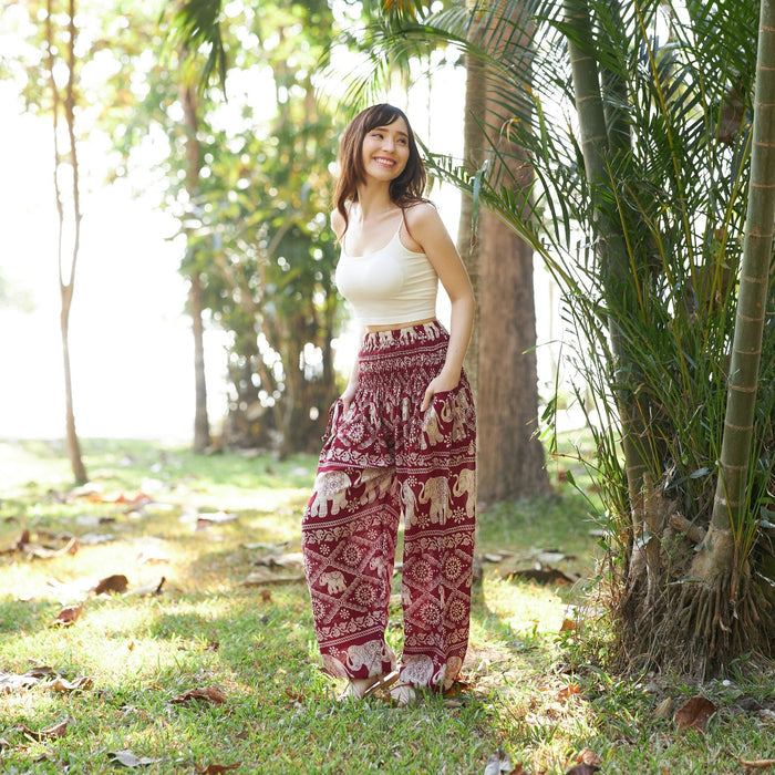 Chain elephant harem pants - Lannaclothesdesign Shop