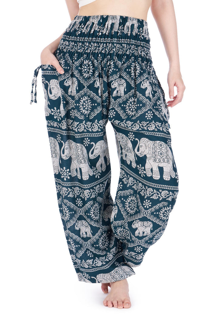 Chain elephant harem pants - Lannaclothesdesign Shop