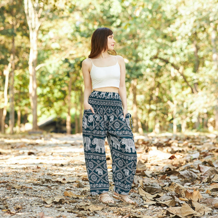 Chain elephant harem pants - Lannaclothesdesign Shop