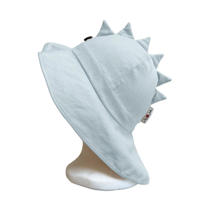 Chapeau de soleil évolutif en chanvre & coton bio Manymonths - DINO Morning Lake