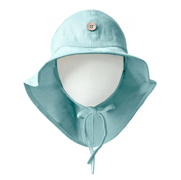 Chapeau de soleil ajustable Summer Manymonths - Island Aqua