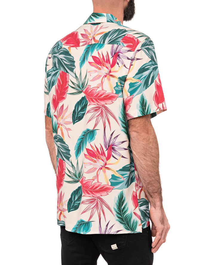 chemise hawaïenne waikiki PULLIN en coton