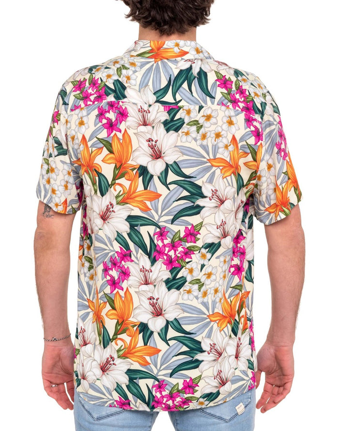 chemise manches courtes moorea PULLIN en coton