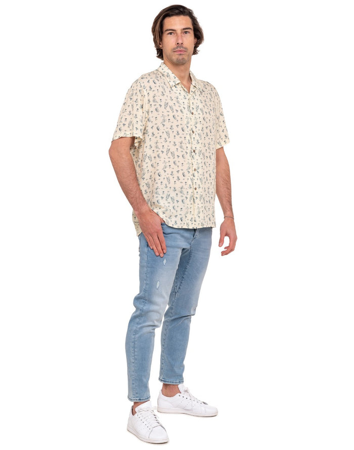 chemise manches courtes wavebabe PULLIN en coton
