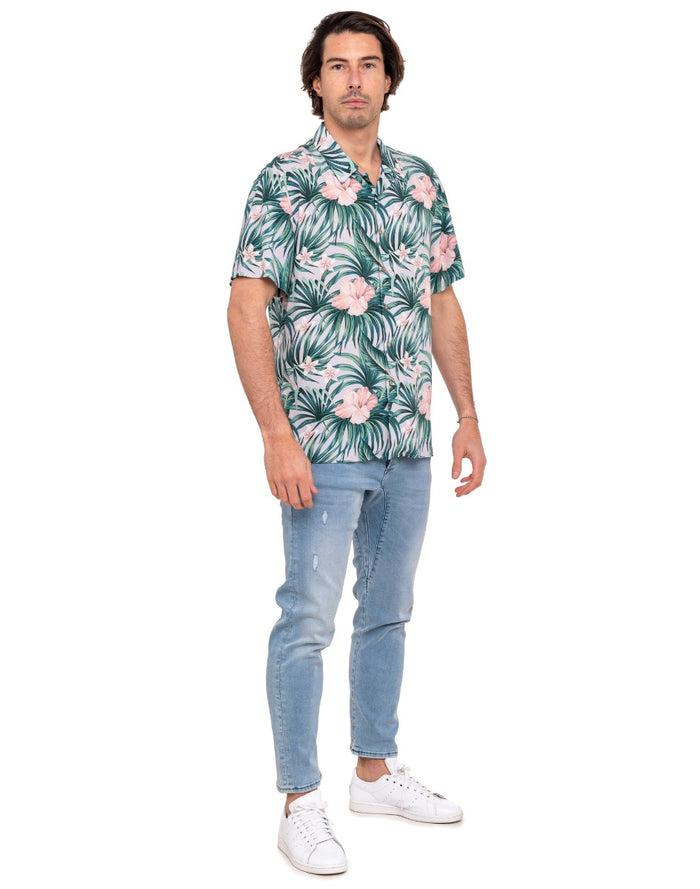 chemise mixte homme pinkotic PULLIN en coton