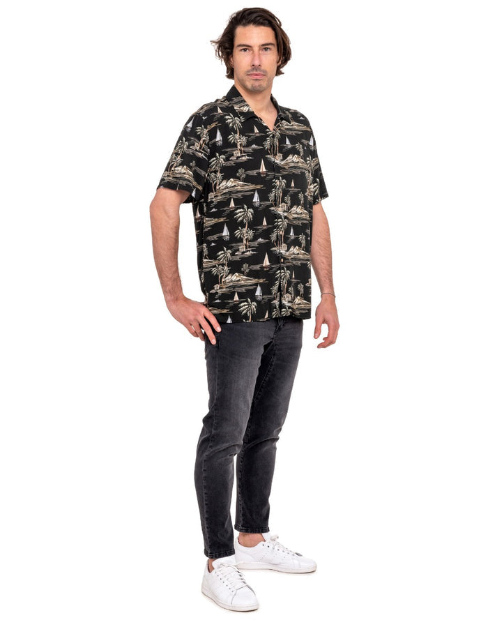 chemise mixte homme stlucia PULLIN en coton