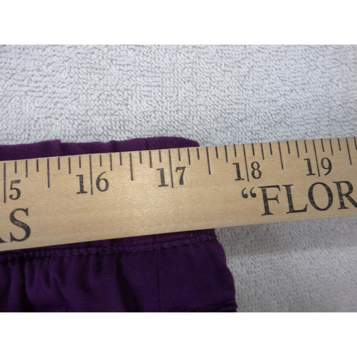 Cherokee Authentic Workwear Purple Scrub Pants Tall Womens L WW105T Eggplant5