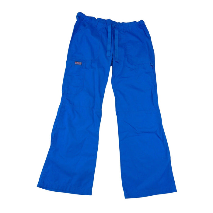 Cherokee Workwear Royal Blue Drawstring Cargo Scrub Pants 4020P Mens Small0