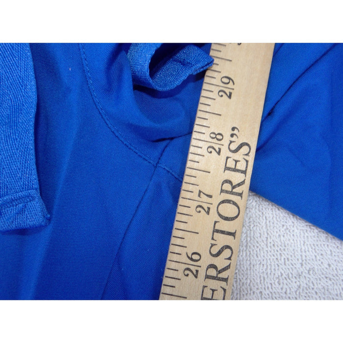 Cherokee Workwear Royal Blue Drawstring Cargo Scrub Pants 4020P Mens Small4