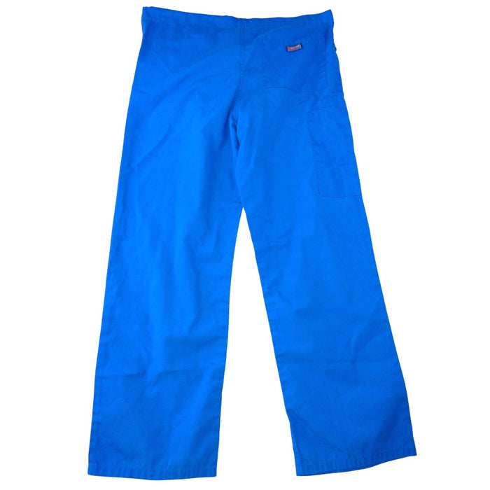Cherokee Workwear Royal Blue Drawstring Cargo Scrub Pants  XS2