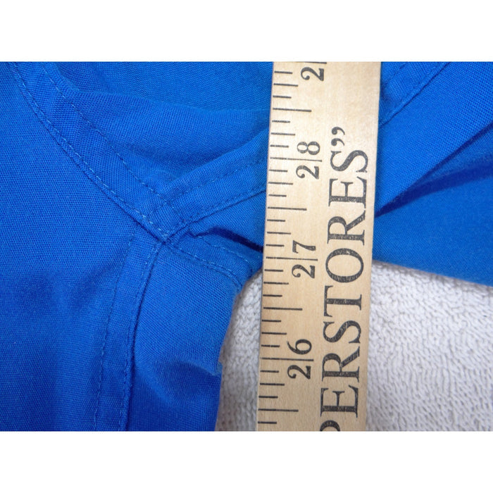Cherokee Workwear Scrub Pants Royal Blue Unisex XS Drawstring Cargo Pockets1