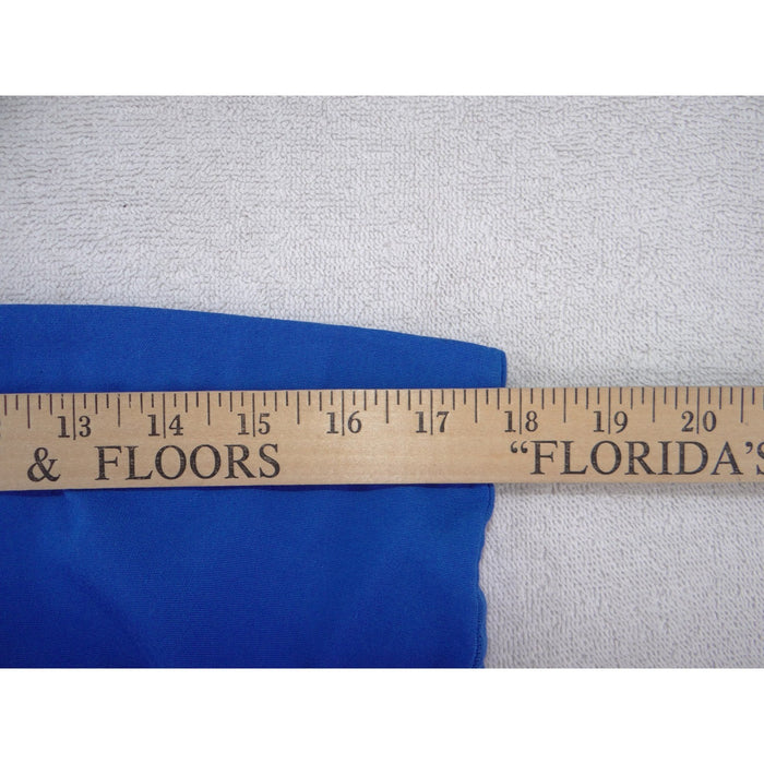 Cherokee Workwear Scrub Pants Royal Blue Unisex XS Drawstring Cargo Pockets2