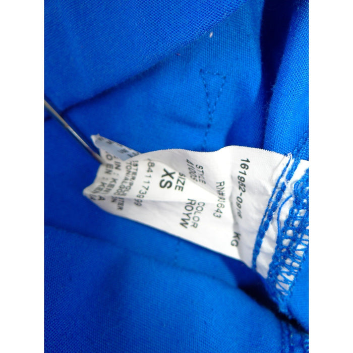 Cherokee Workwear Scrub Pants Royal Blue Unisex XS Drawstring Cargo Pockets3