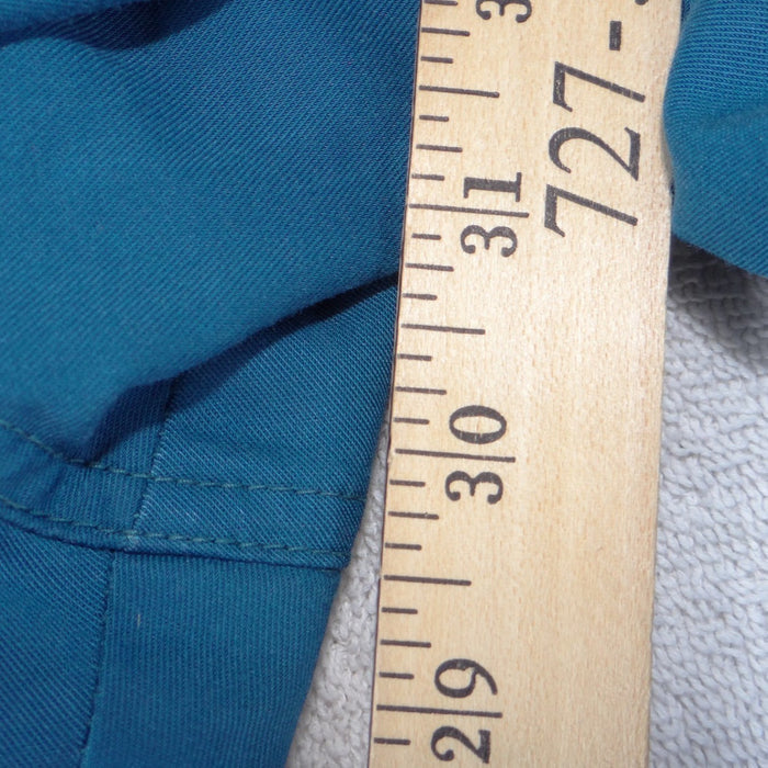 Cherokee Workwear Women Caribbean Blue Scrub Pants Cargo D Ring Large Tall5