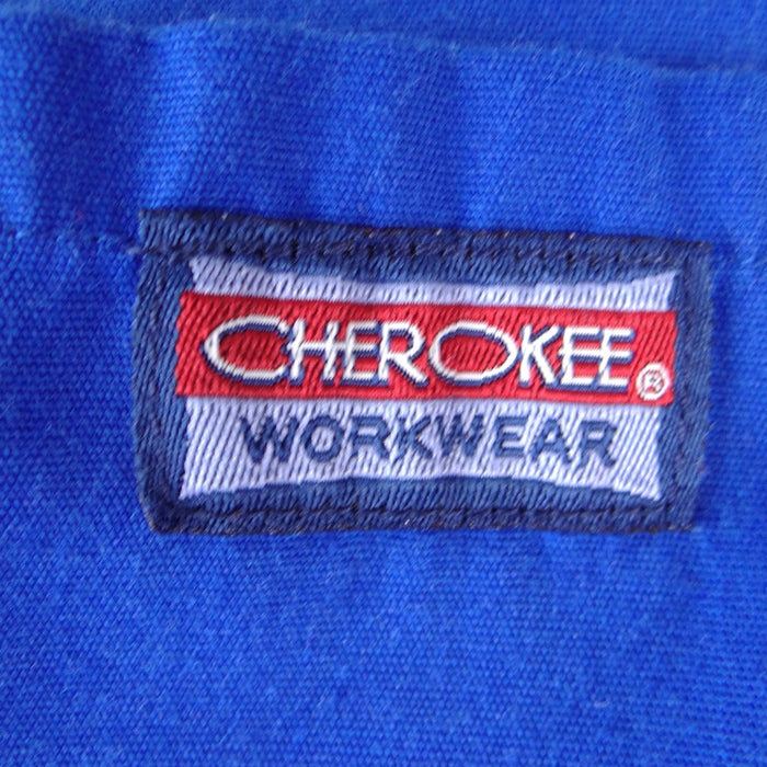 Cherokee Workwear Women Royal Blue Cargo Scrub Pants XS Drawstring3
