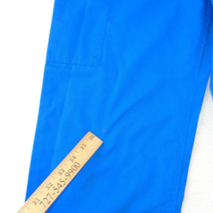 Cherokee Workwear Women Royal Blue Cargo Scrub Pants XS Drawstring4
