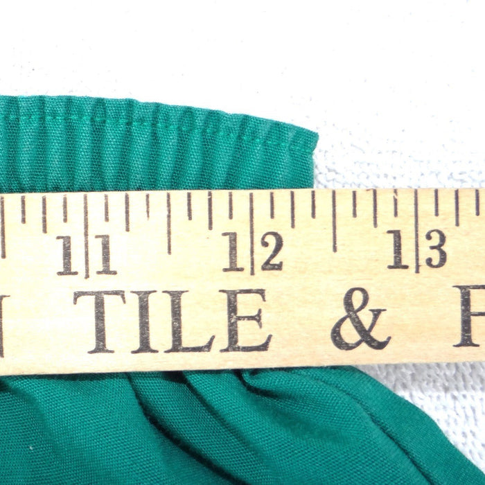 Cherokee Workwear Womens Green Elastic Waist Cargo Scrub Pants XS4
