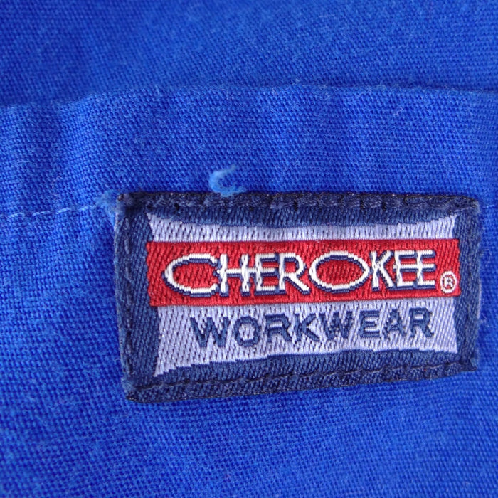 Cherokee Workwear Womens Royal Blue Scrub Pants Cargo Pocket XS3