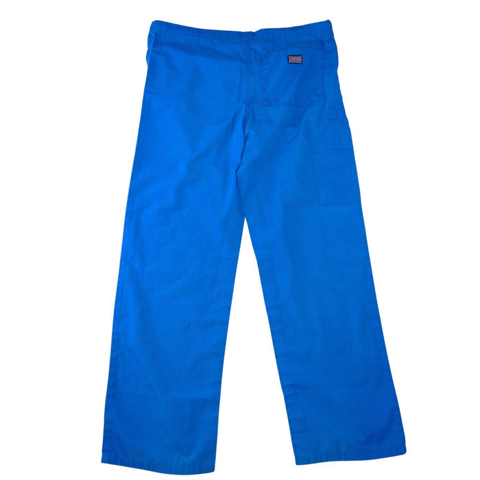 Cherokee Workwear Womens Royal Blue Scrub Pants XS Drawstring Straight Leg2