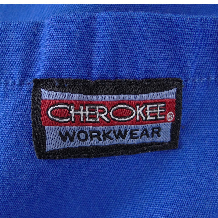 Cherokee Workwear Womens Royal Blue Scrub Pants XS Drawstring Straight Leg4
