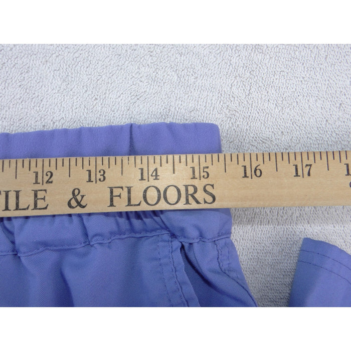 Cherokee Workwear WW105P Scrub Pants Ciel Blue Womens Medium Petite Cargo Pocket3