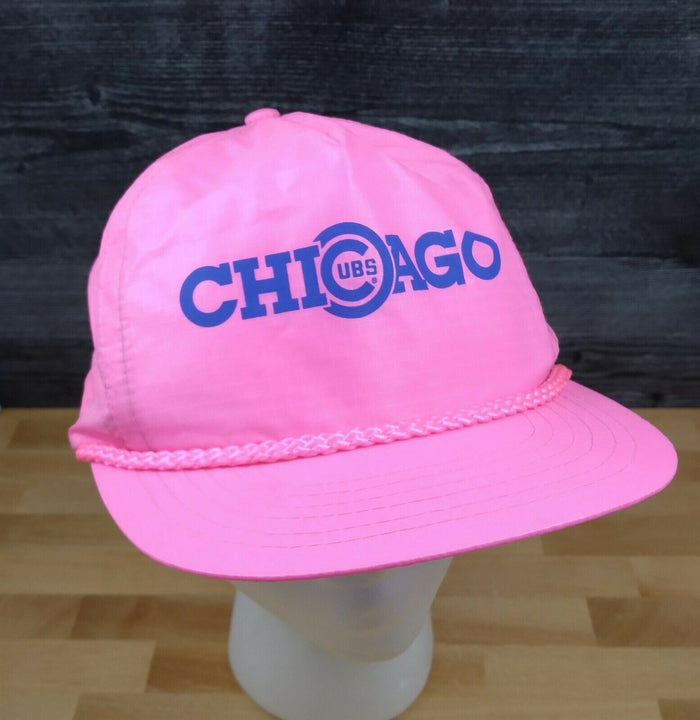 Chicago Baseball Pink Adjustable Cap Lightweight Hat