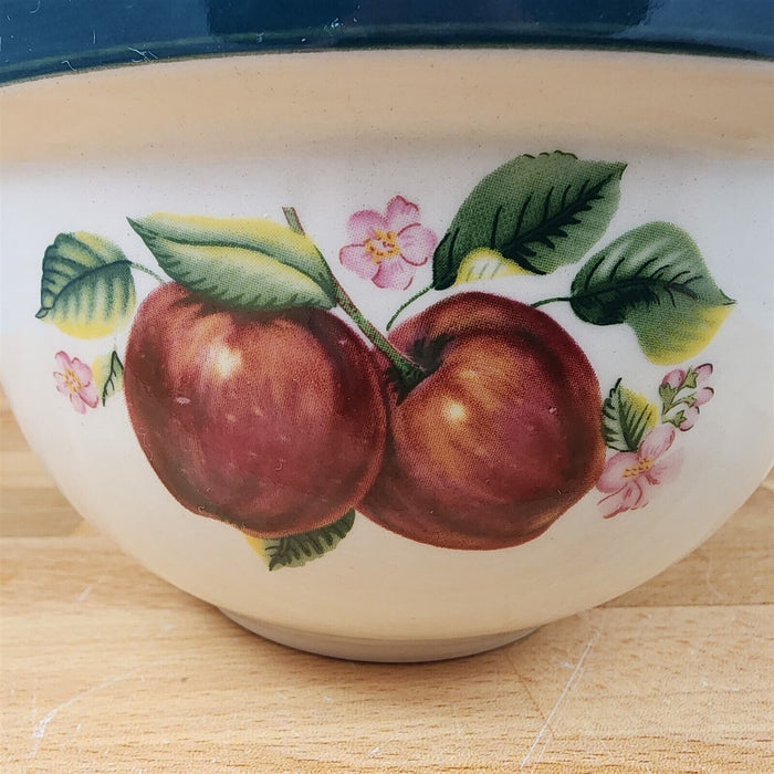 China Pearl Casuals Apples Medium Mixing Serving Bowl Kitchen Cookware 7 3/8"