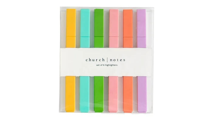 Church Notes Highlighter Set