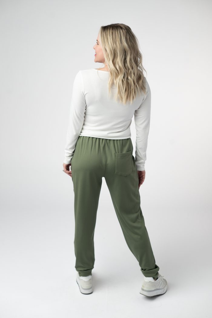 Cloud Joggers - Olive