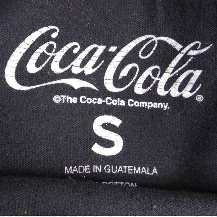 Coca Cola Mens Soda Logo All Over Print T Shirt Black Sprite Fanta Small1