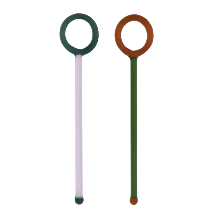 COCKTAIL STIRRER, SET OF 2, IN GIFT PACK
