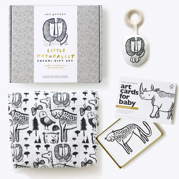 Coffret cadeau Wee Gallery - Safari - Lilinappy