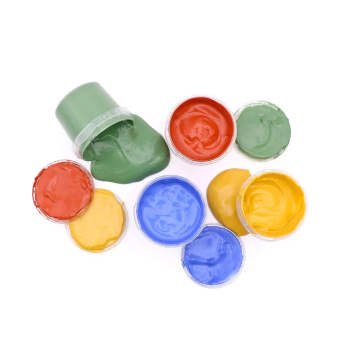 Coffret de 4 Pots de peinture à doigts naturelle Neogrün - Platsch