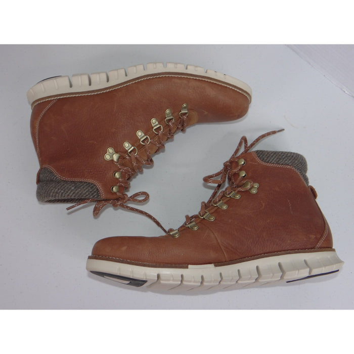 Cole Haan Zerogrand Hiker Boots Mens 11.5 M British Tan Leather C27840 Brown1