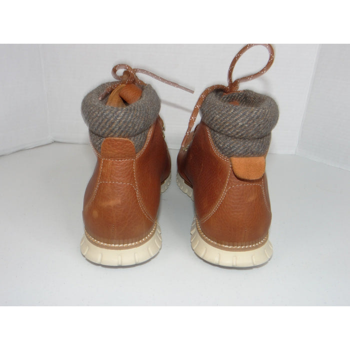 Cole Haan Zerogrand Hiker Boots Mens 11.5 M British Tan Leather C27840 Brown3