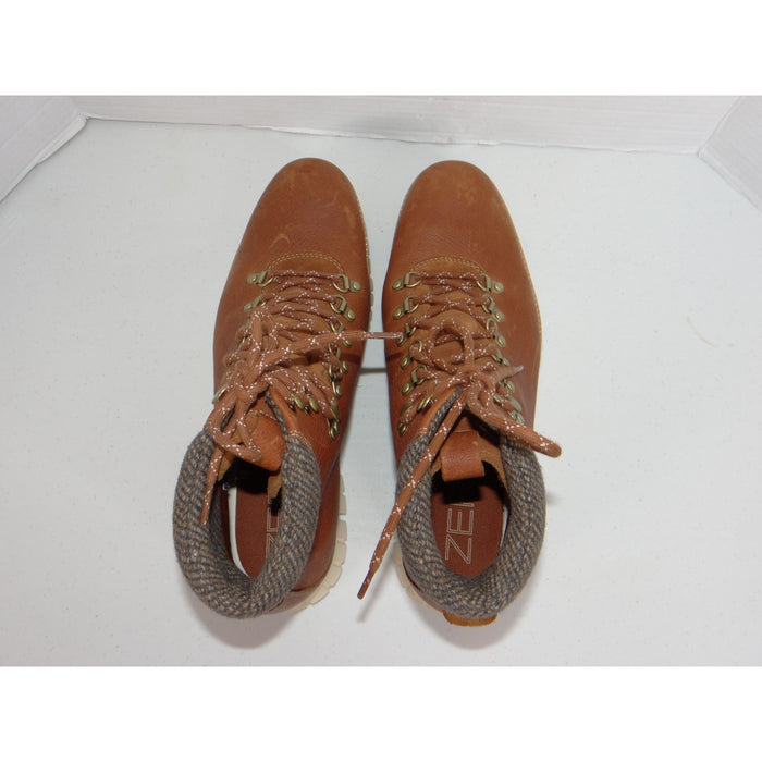 Cole Haan Zerogrand Hiker Boots Mens 11.5 M British Tan Leather C27840 Brown4