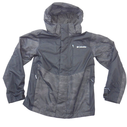 Columbia Kids Black Interchange Omni Heat Waterproof Hooded Size M 10/120