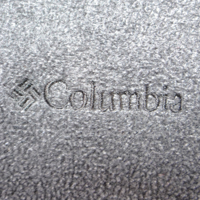Columbia Mens Gray Full Zip Fleece Jacket High Neck Outdoor Layer Size M4
