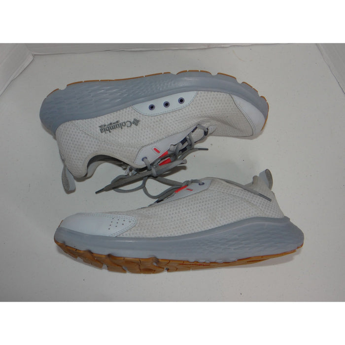 Columbia PFG Omni Max Mens Technical Fishing Shoes Grey Blue Low Top Sneakers1