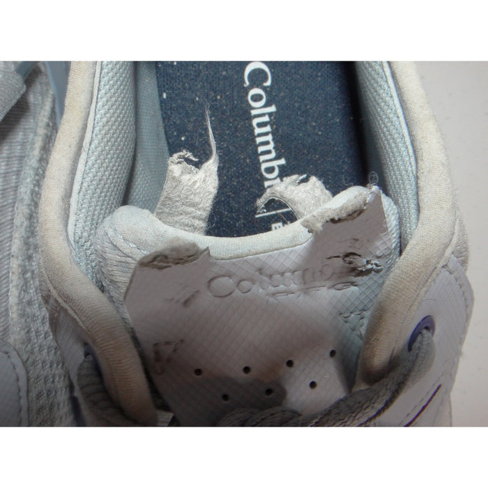 Columbia PFG Omni Max Mens Technical Fishing Shoes Grey Blue Low Top Sneakers4