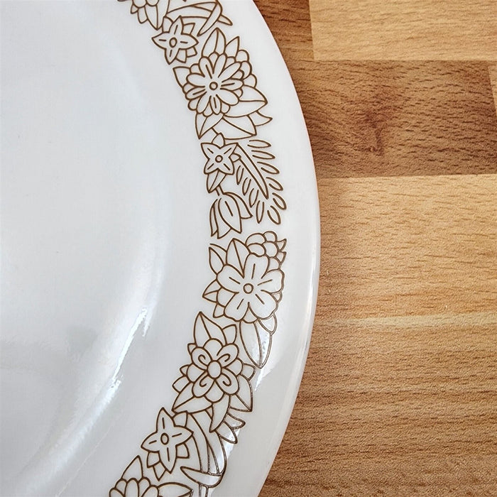 Corelle Corning Woodland Brown Set of 3 Bread and Butter Plate 6 3/4" (17cm)