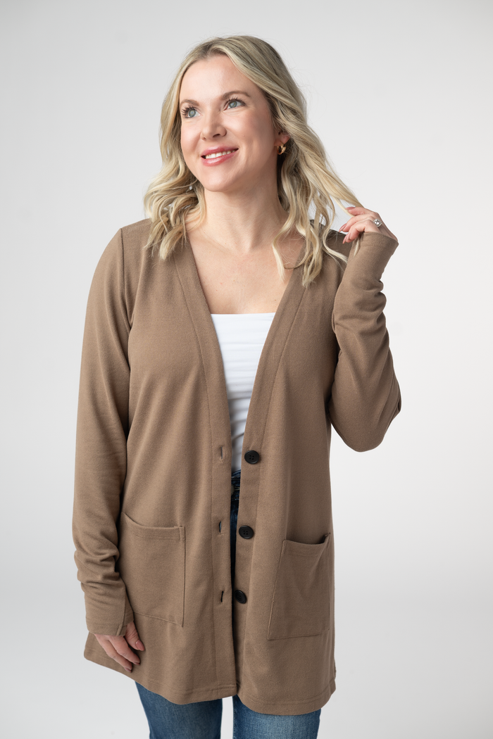 Cori Cardigan - Mocha