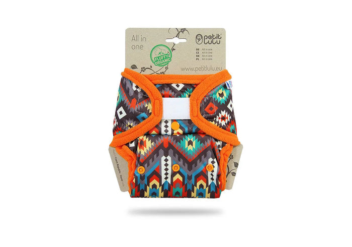 Couche lavable TE2 Petit Lulu - Velcro - Lilinappy